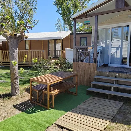 Mobilhome Confort En Camping 4* Le Grau-du-Roi Buitenkant foto